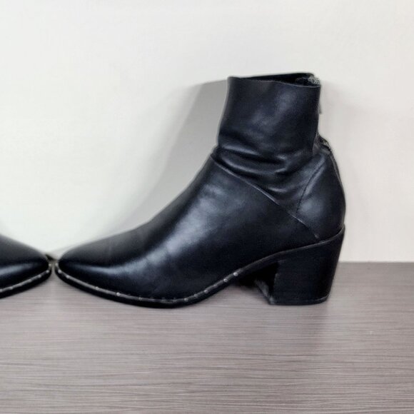 Treasure & Bond Farrah Studded Bootie, Black Leather, Womens Size 8 M - Picture 8 of 15